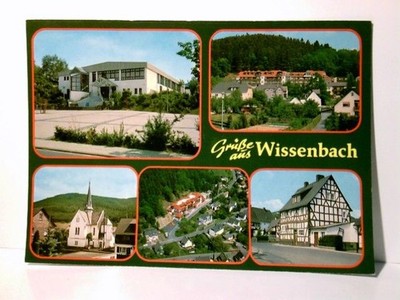 Wissenbach. Grüße aus.., Eschenburg - Wissenbach. Alte Ansichtskarte / Postkarte