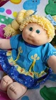Vintage 1986 Cabbage Patch Kids Re-Root Doll Preemie Size Pink Signature HM4