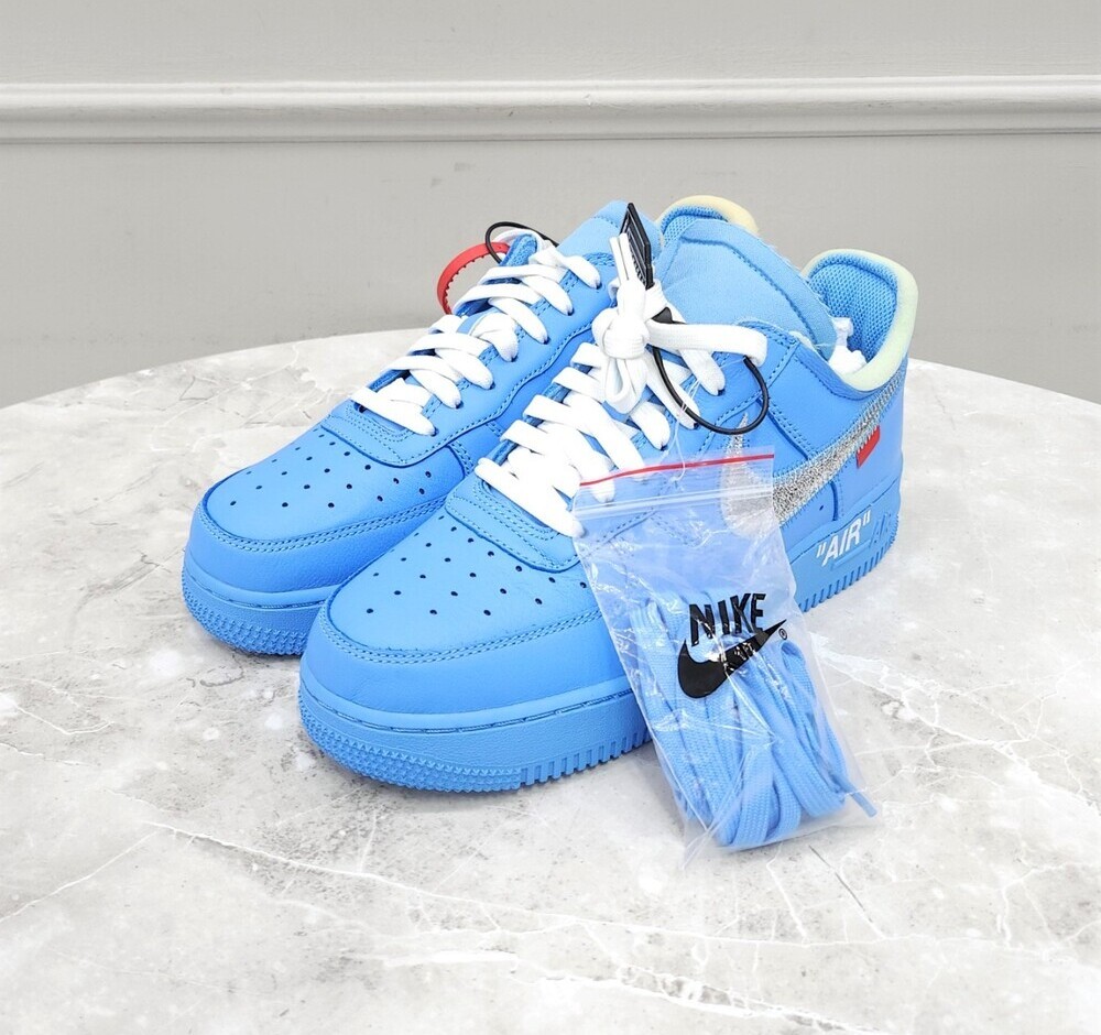 OFF WHITE X NIKE Nike Off White Air Force 1 Low MCA University Blu 12345 79919952