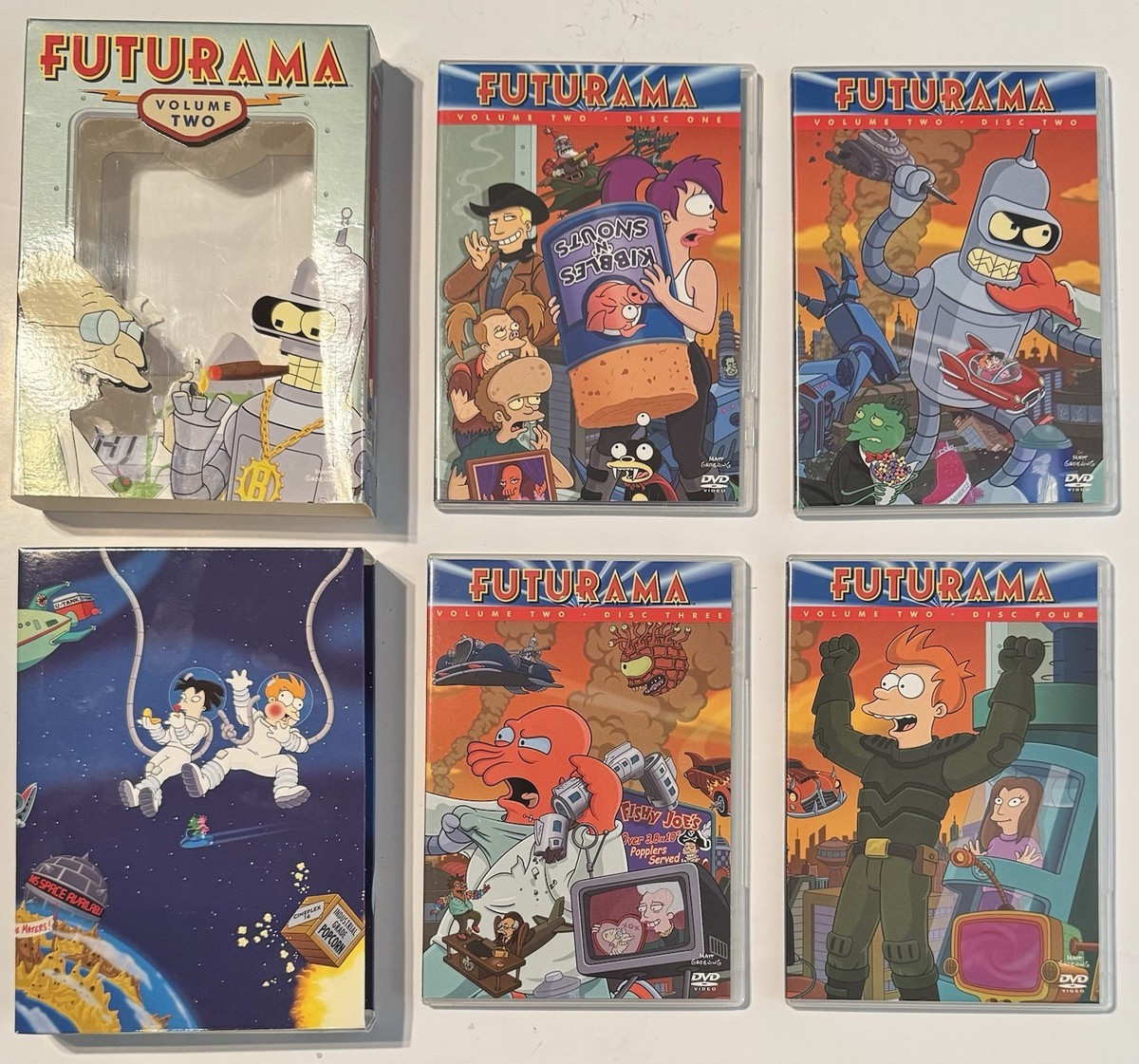 DVD TV Series Box, Futurama, Volume 2, 4-Discs, VG Condition | eBay DVD TV Series Box, Futurama, Volume 2, 4-Discs, VG Condition | eBay
