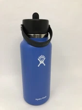 Hydro Flask Wide Flex Straw Cap Cascade 32 Oz HYDRO-W32BFS482