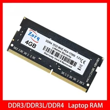 Lot DDR2 DDR3 DDR3L DDR4 4GB 8GB 16GB 2133 2400 2666Mhz Sodimm PC3 10600 12800