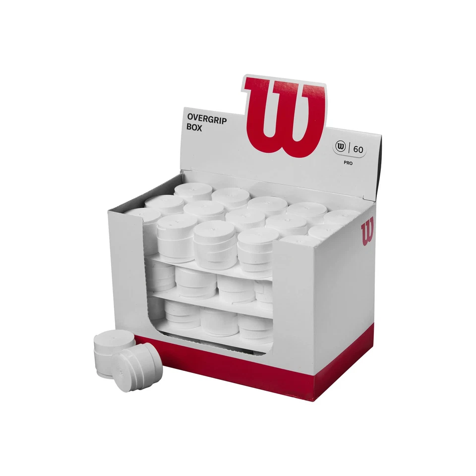 Wilson Pro Overgrip 60er Pack Tennisovergrip weiß - Bild 1 von 3