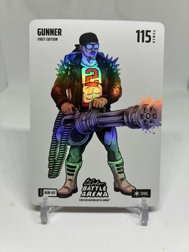 2026 Bo Jackson Battle Arena Gunner Gunnar Henderson Blizzard Steel Foil