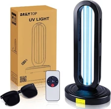 DAILYTOP UV Light Sanitizer Home Disinfection Device 38W Remote Included (USED)