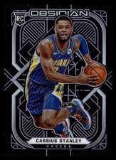 2020-21 Obsidian Electric Etch Purple /99 #196 Cassius Stanley Indiana Pacers