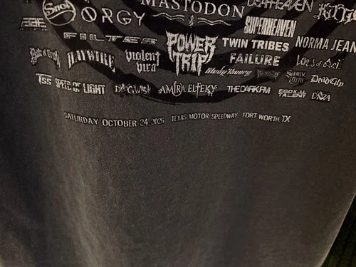 Sick New World 2026 Collection Men’s L Gray Crewneck Band Graphic Tee image 5