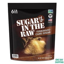 Sugar in the Raw Turbinado Cane Sugar, 6 lbs. 96 oz.