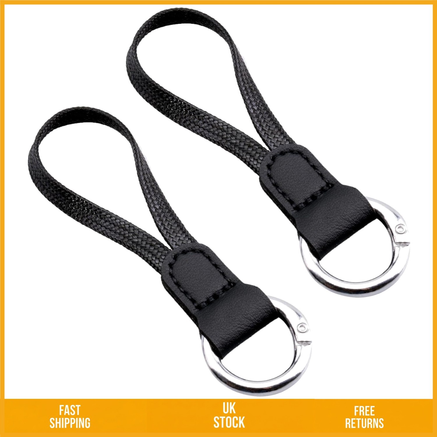 Durable Quick Release Camera Strap Connector QD Loops DSLR Adapter Links 2 Pk