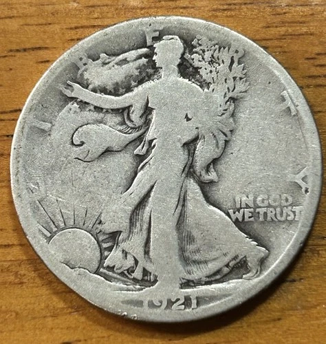New Listing1921-S  Walking Liberty Half Dollar  -  Key Date!!!