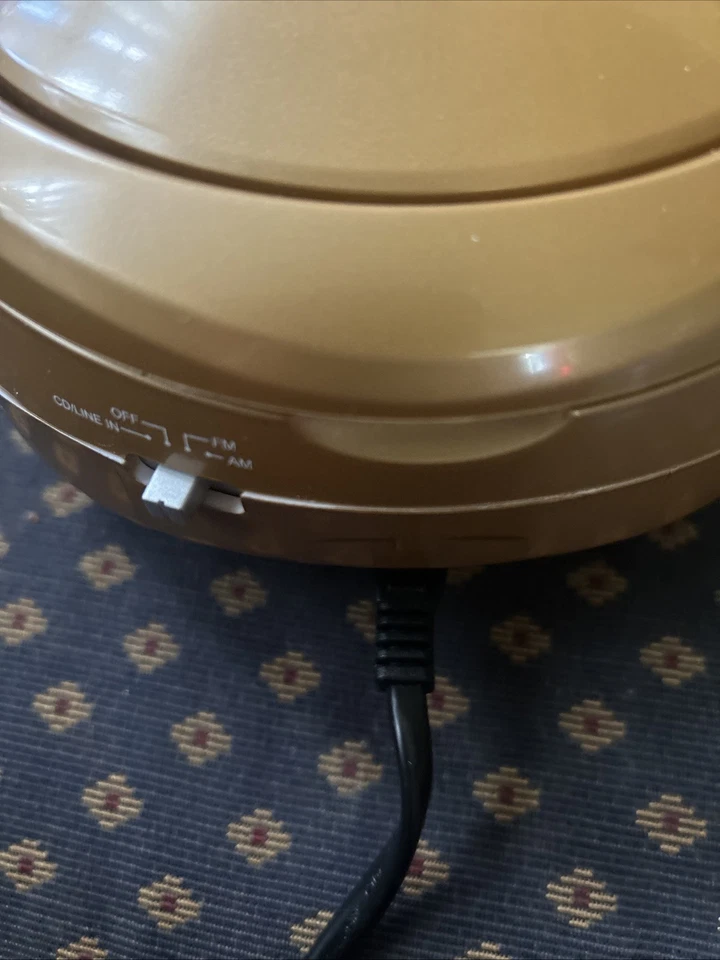 Radio CD Portátil Sylvania Boombox Modelo No. SRCD261-B Reproductor de CD AF/FM LIMPIO semanas Foto 4 de 4