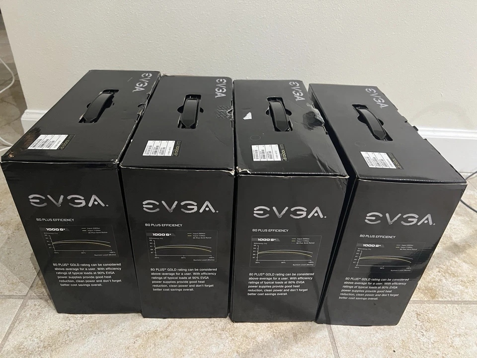 EVGA SuperNOVA 1000 G+ 1000W 80 Plus Gold Fully Modular Power Supply - Image 4 of 4