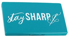 Stay Sharp Navy Magnetic Needle Case by It's Sew Emma
