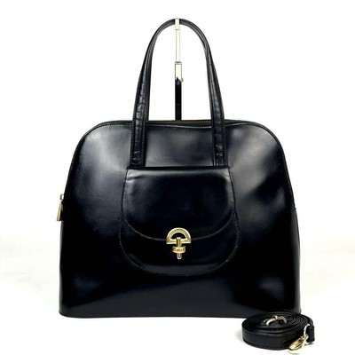 Beauty  CELINE Celine Handbag 2way Horse Bit Shoulder Bag Diagonal Hanging Gol