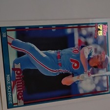 Topps 75th Anniversary Mike Schmidt Philadelphia Phillies Card #T91-72
