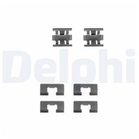 ZubehöRsatz Scheibenbremsbelag FüR Honda Civic MB 91 Bis 01 Delphi A20A1 D14Z1