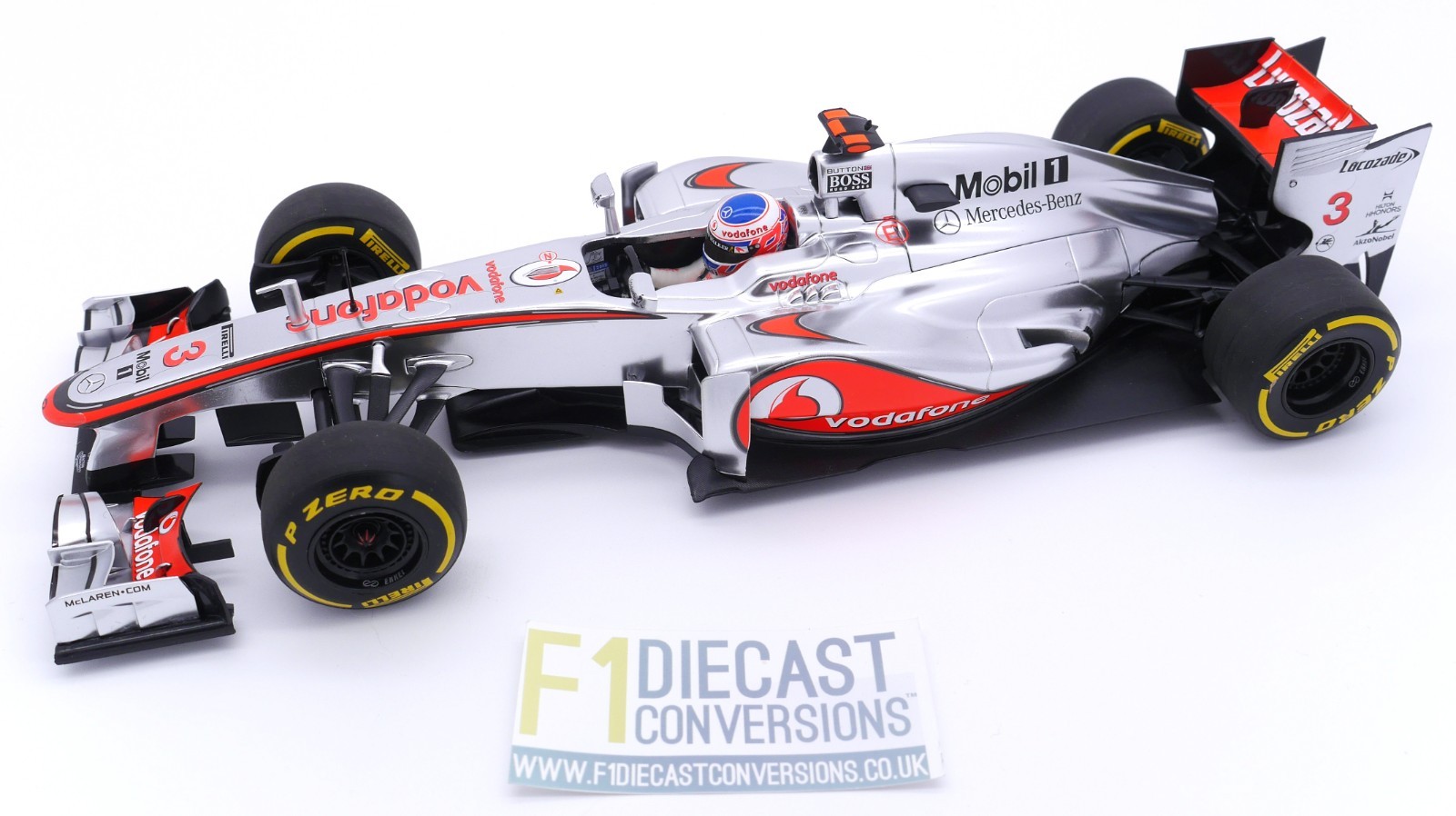 MINICHAMPS MCLAREN  MERCEDES MP4/27 J BUTTON 2012  1ST AUSTRALIAN GP  1-18