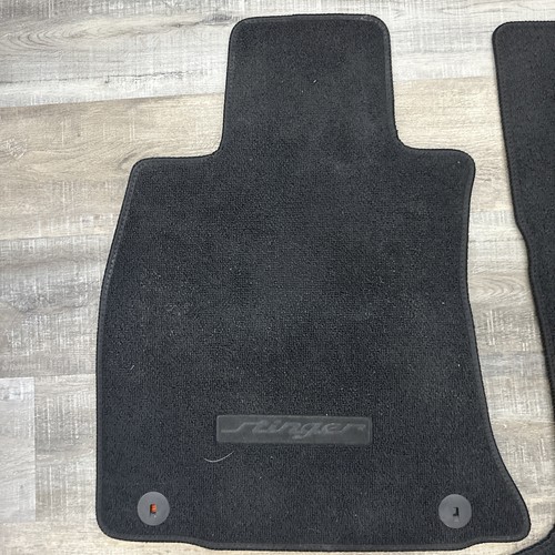 OEM 2018-2023 KIA STINGER Front & Rear Left & Right Floor Carpet Cover Liner Mat - Foto 2 di 20