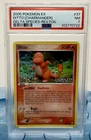 2005 POKEMON EX DELTA SPECIES 37 DITTO [CHARMANDER]-REVERSE FOIL PSA 7