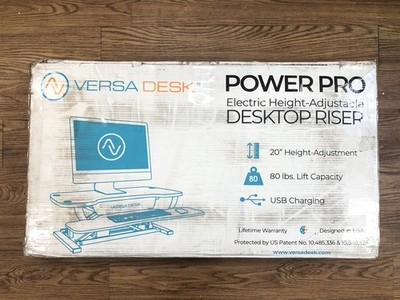 VersaDesk Power Pro Electric Height-Adjustable Desktop Riser 36 x24   