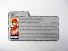 GI Joe Jinx File Card Vintage Action Figure Accessory Part 1987