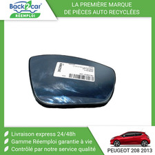 Glace de rétroviseur Peugeot 208