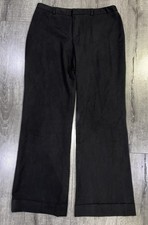 Nine West Women’s Black Dress Pants 10 Petites Cyndi #187