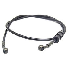 Stainless Steel Brake Hose, Braided Steel Clutch Line, Pack of 1, 47.2 in Black