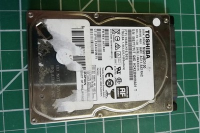 TOSHIBA 1Tb LAPTOP HDD HARD DRIVE 2.5'' MQ01ABD100 AAH AC11/AX1R4C 5400rpm