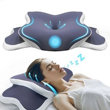 Memory Foam Cervical Pillow Neck Pain Relief Ergonomic Orthopedic Support