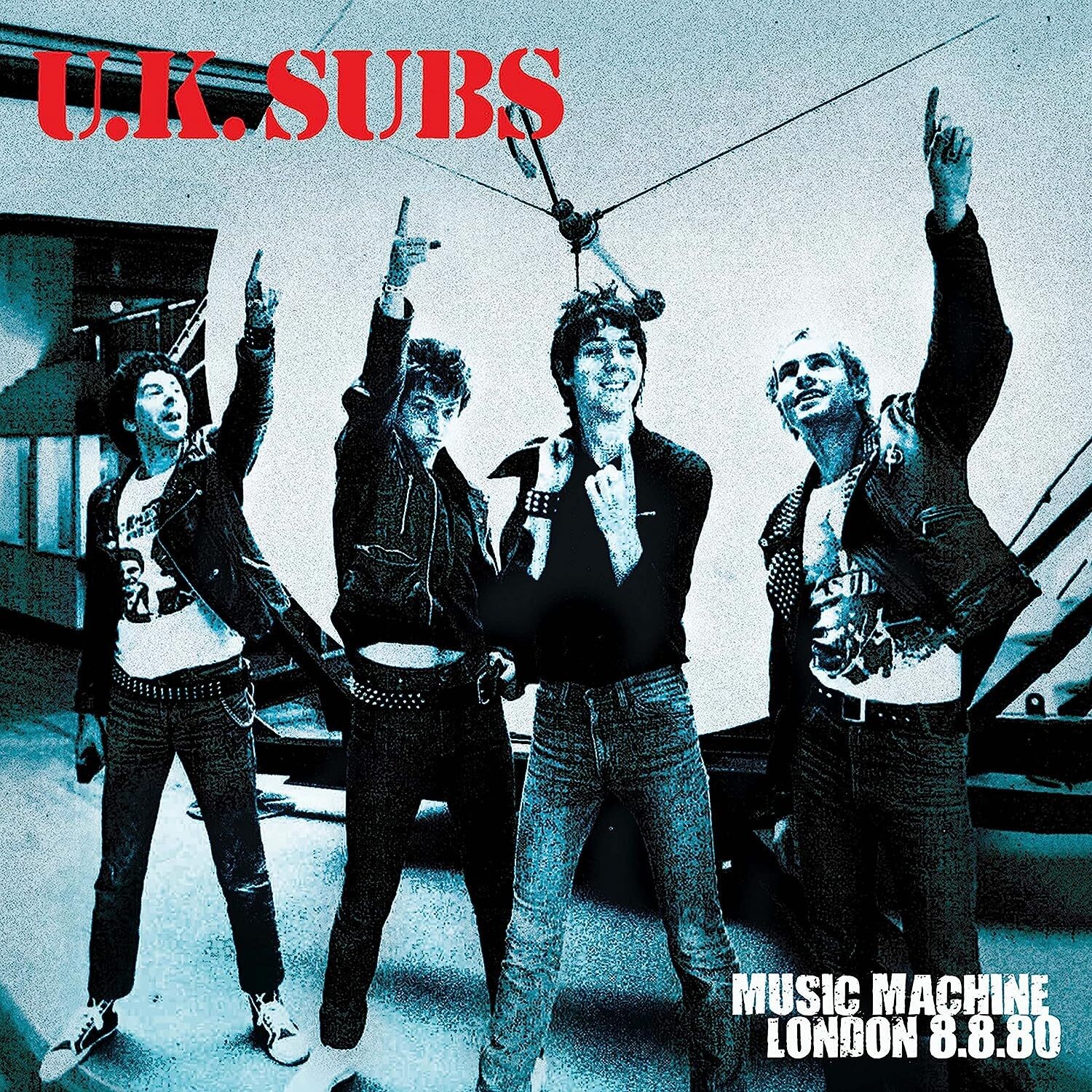 UK Subs Music Machine London 8/8/80 (Vinyl LP)