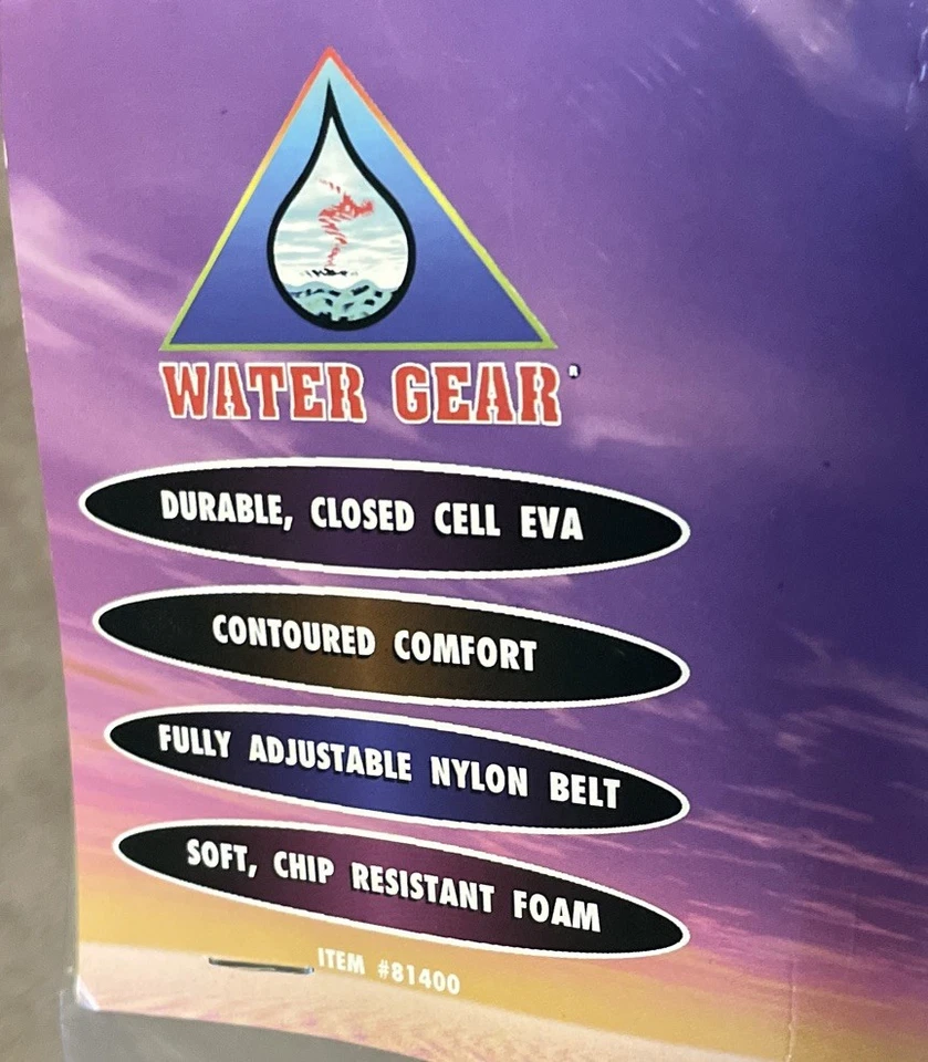 Cinturón de flotabilidad Water Gear H2O Jogger entrenamiento rehabilitación tamaño pequeño - hasta 160 libras Foto 4 de 4