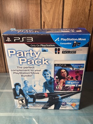 SingStar Dance Party Pack PS3 (Sony PlayStation 3, 2010) NEW/OPEN BOX    