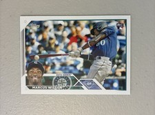 2023 Topps Series One Marcus Wilson Rookie Baseball Card #138. rookie card picture