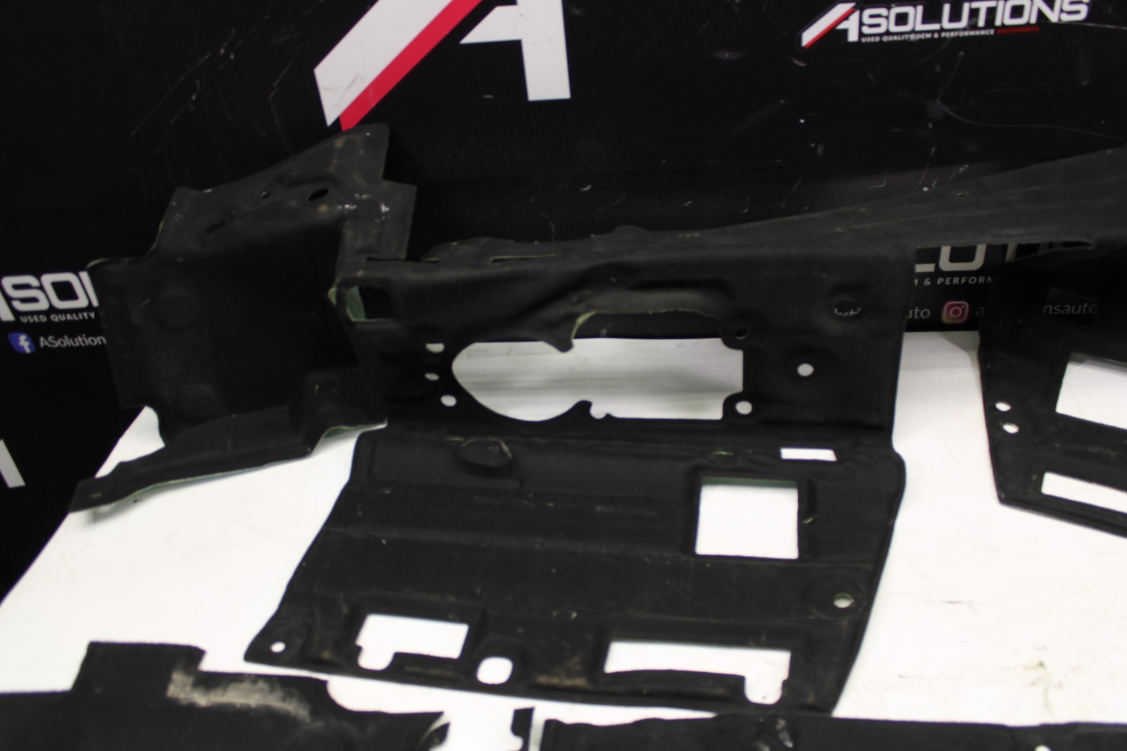 Lamborghini Huracan LP610 Engine Bay Sound Absorber Heat Shield Rear Panel OEM