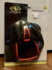 Athletic Works Swim Training Hand Paddles, New/Sealed Training Size Small/Medium