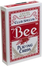 Bee Club Special Playing Cards, Red and Blue, Casino Quality, 2 Decks, Jumbo