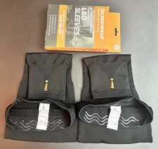 Incrediwear Leg Sleeve Pair XL Black Compression Sleeve - Used Good Condition