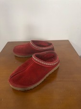 NWOB UGG Tasman Mules Shoes Slippers Red Samba  US 9 Women's