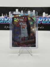 2025 WNBA Panini Prizm Aneesah Morrow Checkerboard SSP RC Image Variation