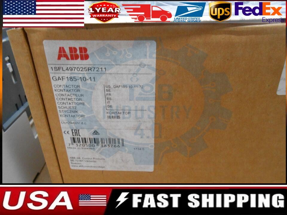 ABB contactor GAF185-10-11 100-250V AC/DC brand new
