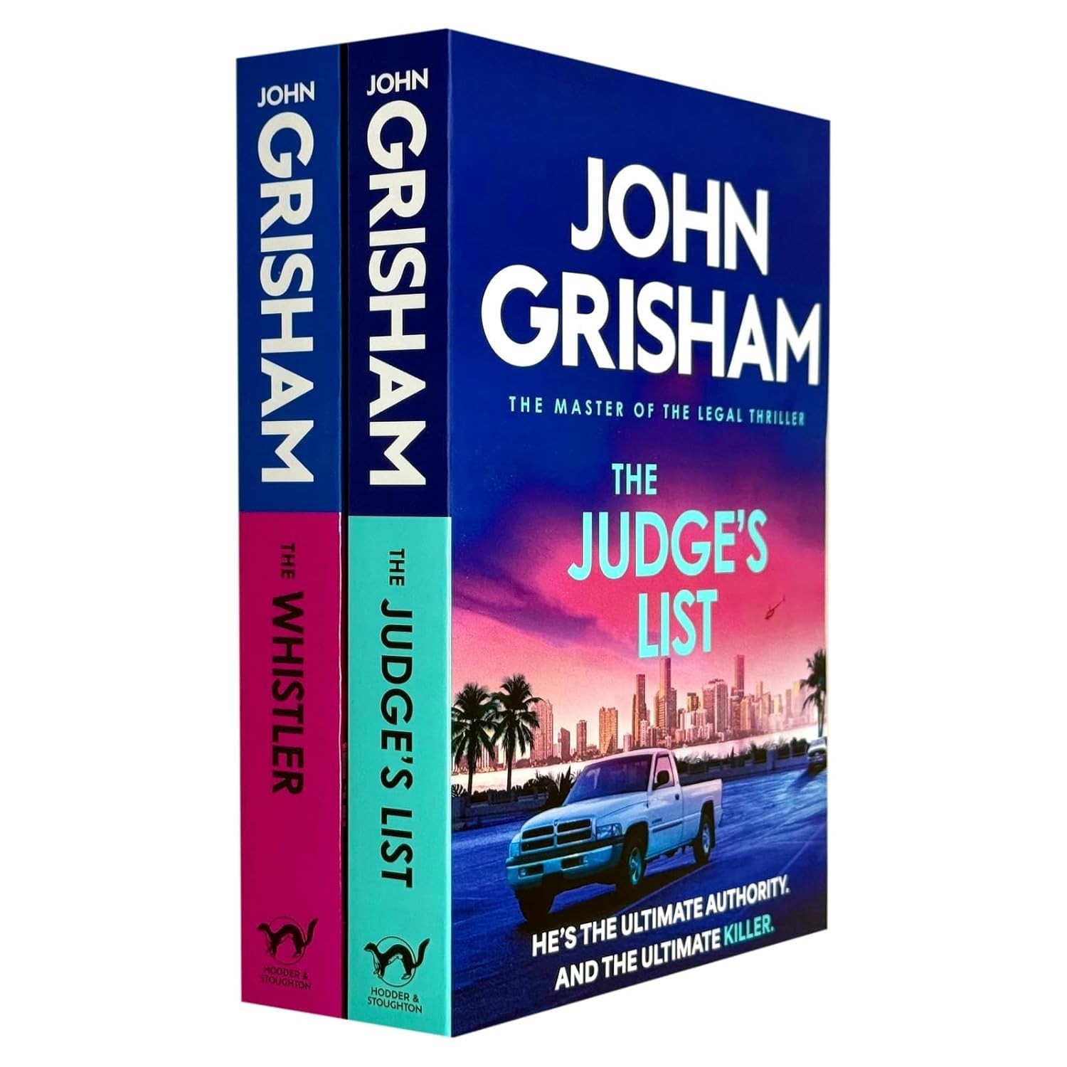 John Grisham 2 Books Collection Set (The Judge's List, The Whistle)