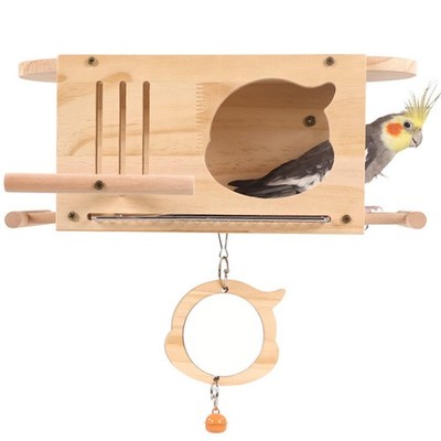 Vogelhaus zum Hängen gemütliches Vogelhaus für Käfig für Turteltauben Sittiche Nymphensittich