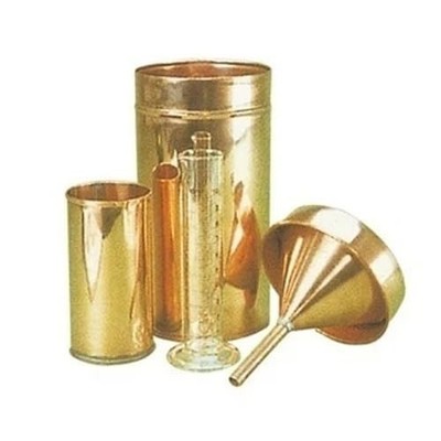 Copper Rain Gauge Durable & Accurate Rainfall Measurement Tool for Garden,
