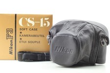 [N MINT in Box] Nikon CS-15 Genuine Leather Soft Camera Case For F3 From Japan