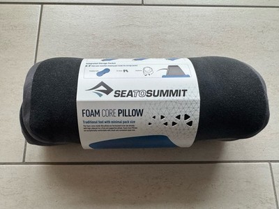 Sea to Summit Reisekissen Foam Core Pillow Campingkissen Grau/Schwarz NEU OVP