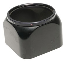 Hasselblad 150 black lens hood square lens shade original first f 150mm