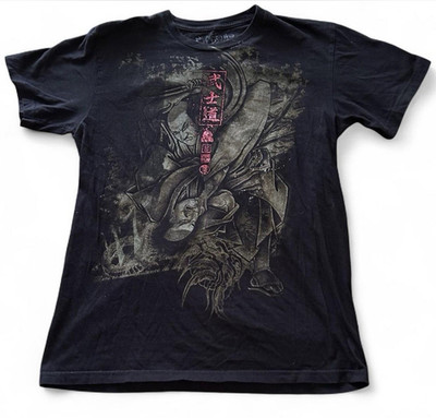 Jessie Pinkman Anchor Blue Samurai Graphic T-Shirt M