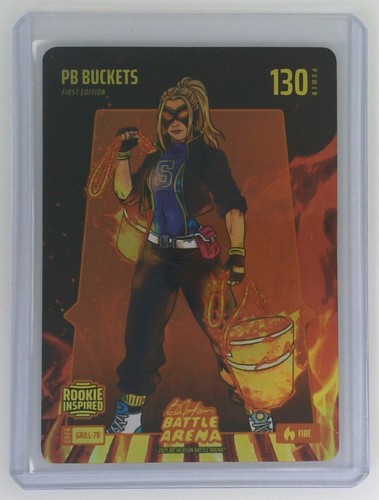 Bo Jackson Battle Arena PB Buckets (Paige Bueckers) Grillin Holofoil Rookie RC