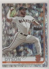 2019 Topps Factory Set Foilboard 153/162 Sam Dyson #696 4r3